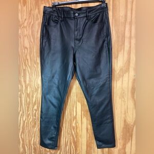 American Eagle Faux Leather Pants